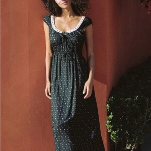 Christy Dawn Black Floral Maxi Dress